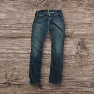 7 For All Mankind Relaxed Straight Leg Jeans in Medium Wash